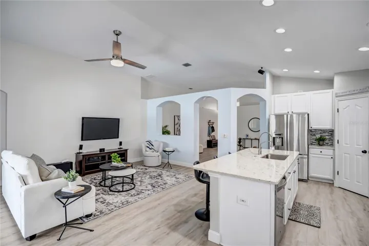 Family room/ kitchen