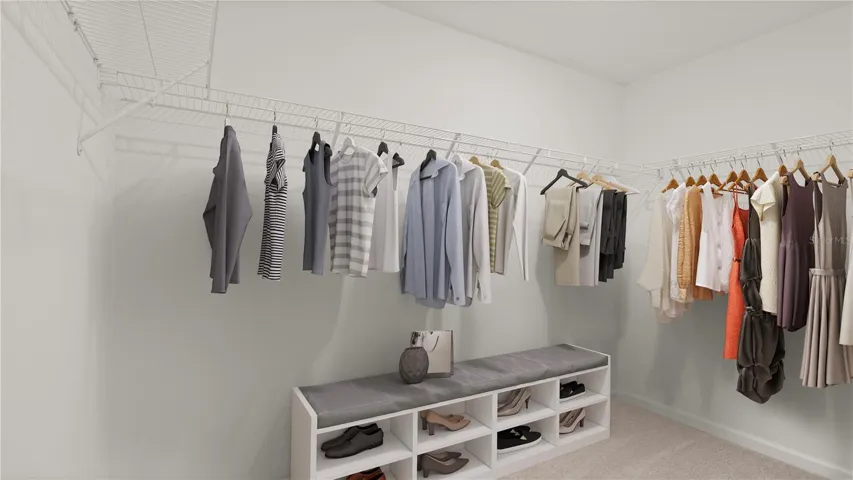 Primary Walk In Closet