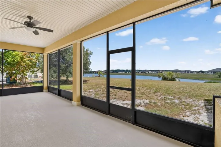 screened in lanai