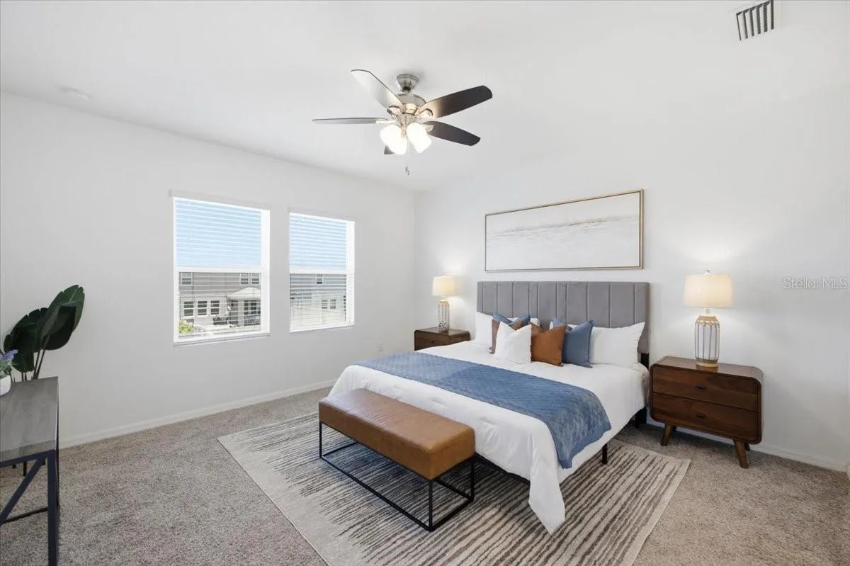 Large 13'11" x 14'6" Primary Bedroom