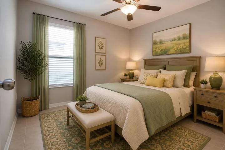 Virtually Staged Bedroom 2