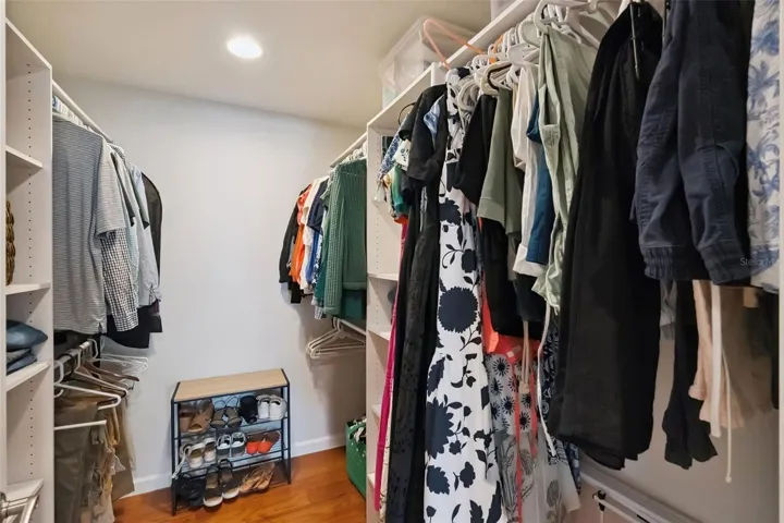Primary Walk In Closet