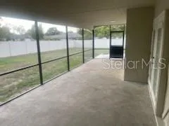 Covered lanai