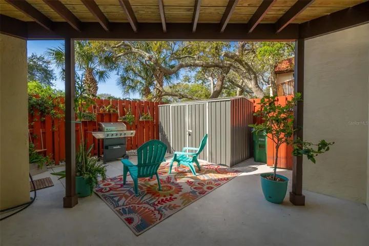 Partially-Covered Patio
