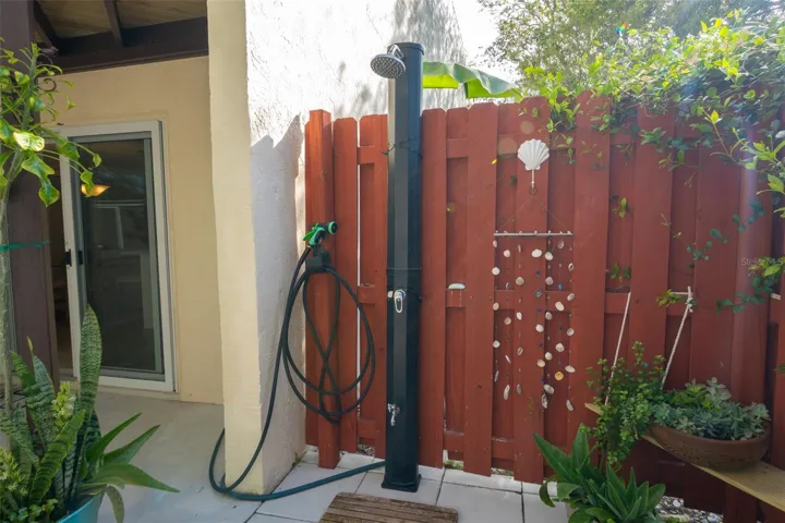 New Outdoor Shower