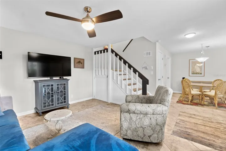 Open Floor Plan Living &amp; Dining