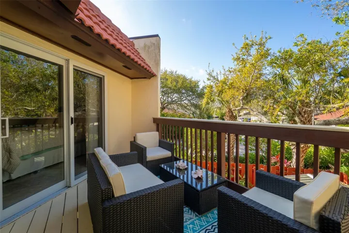 Balcony Access from Both Bedrooms