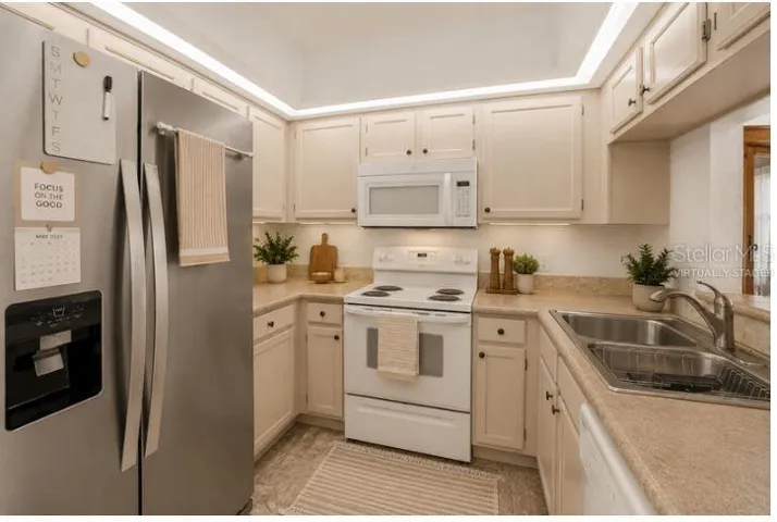 Kitchen- Virtually staged