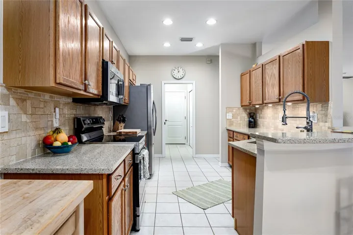Laundry room just off the kitchen
