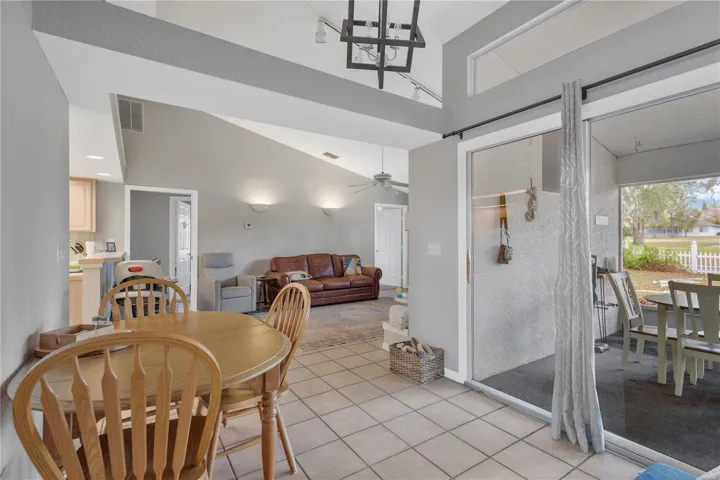 Dining Open to Living Room