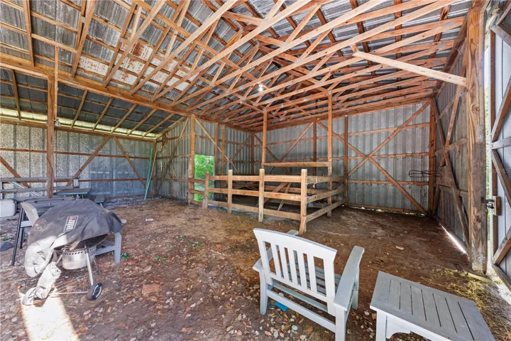 2-Horse Stalls and Tack/Feed Area