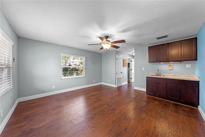 In-Law Suite Kitchenette and Living Room