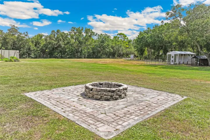 Firepit area