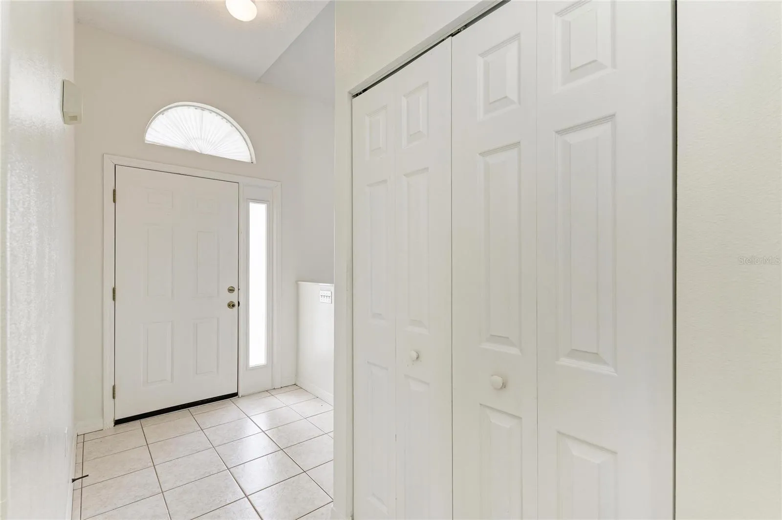 Foyer and large closet