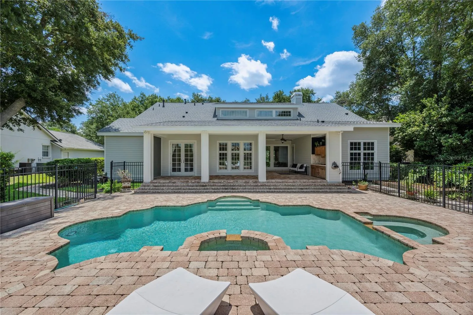 Pool is 16' x 27'