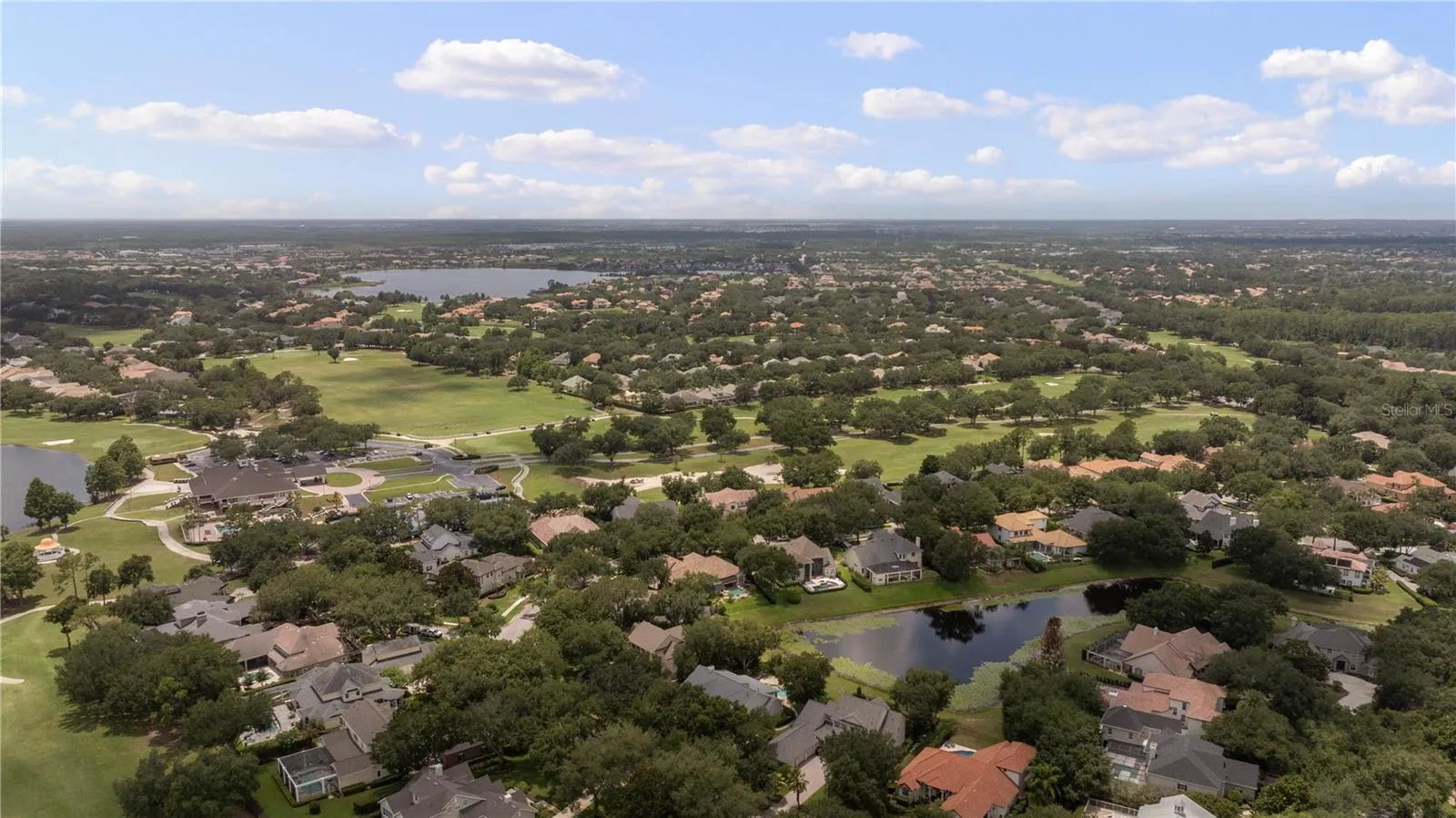 Note Golden Bear Club at Keene's Pointe to the mid left in photo is just steps away!