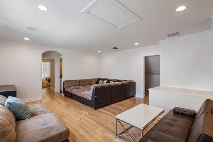 Upstairs bonus room is enormous!
