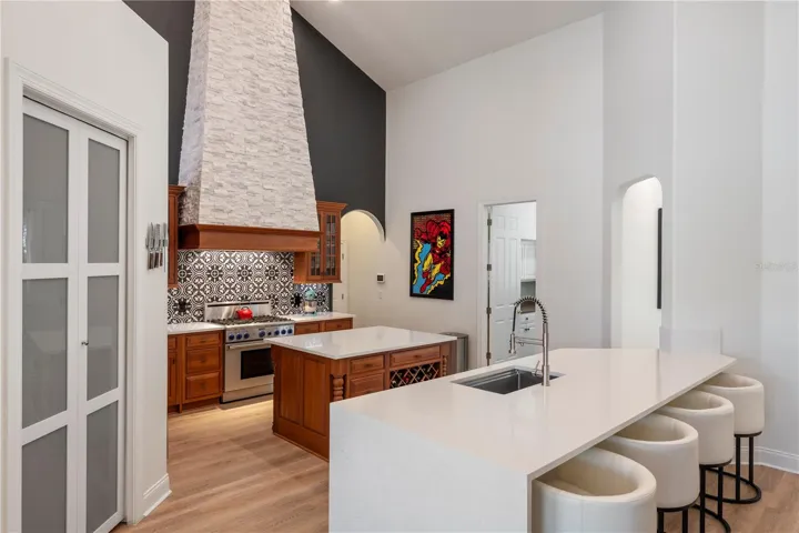 Great kitchen.  Laundry Room to right.