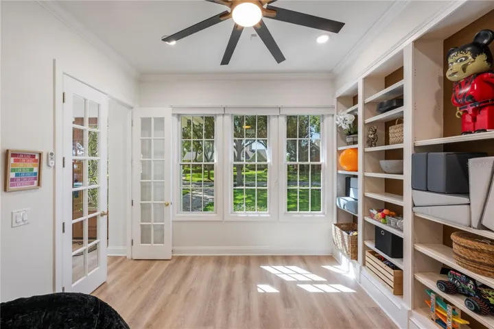 Home Office gets abundant natural light