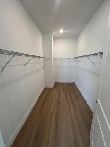 Primary closet
