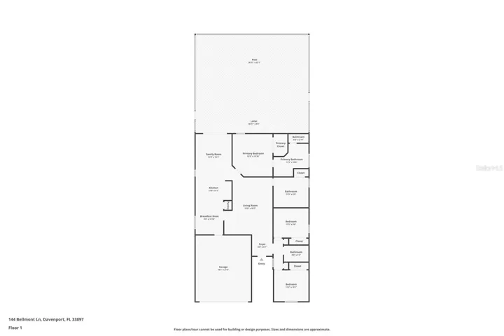 144 Bellmont Floor Plan