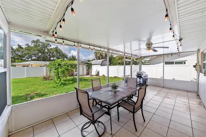 Enclosed Florida Room