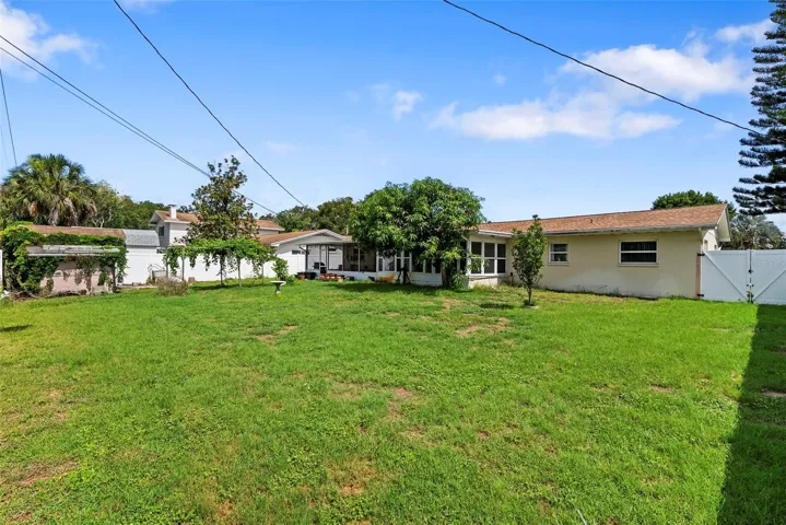 Large Back yard