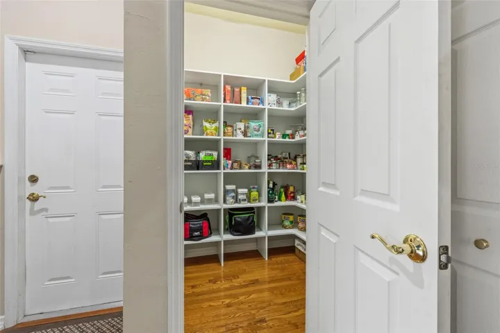 Large walk-in pantry
