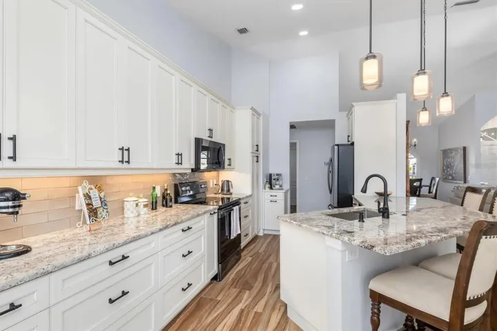 No detail was left undone in this beautifully decorated Kitchen
