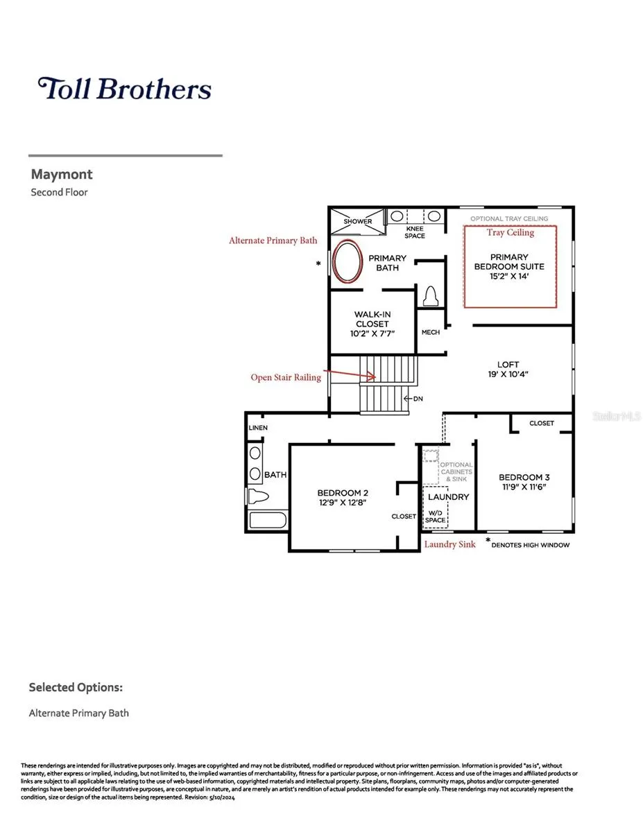 Floor plan - 2nd floor