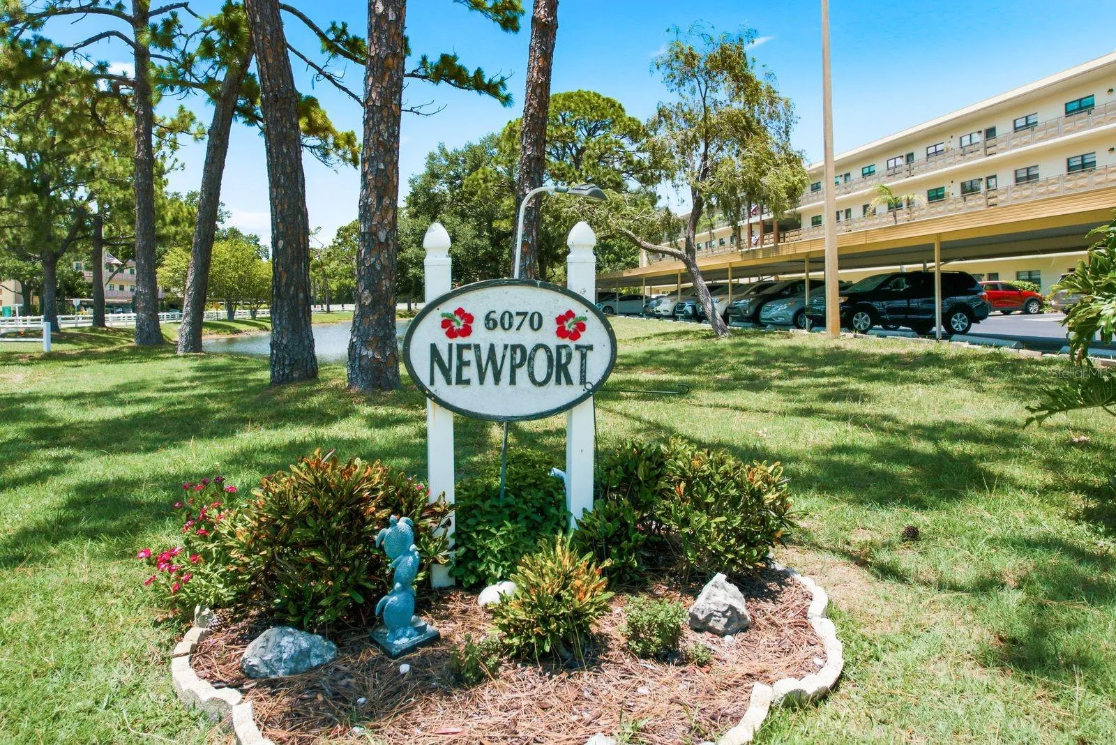 Newport building entrance