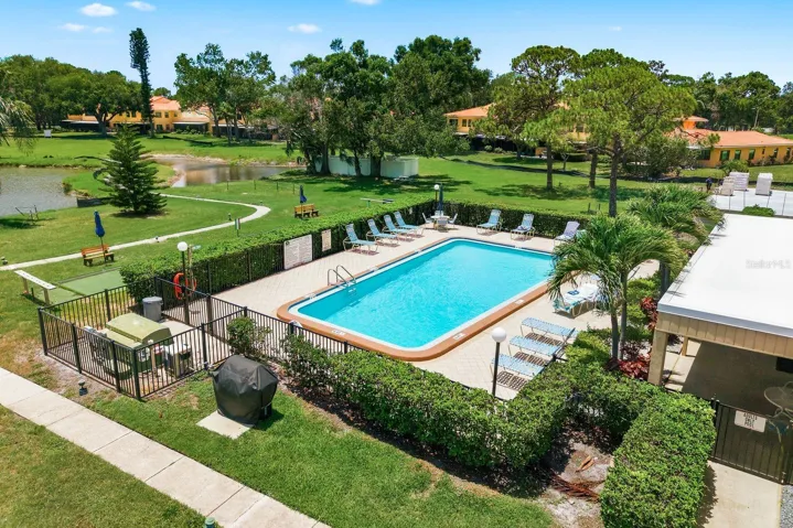One of the pools nearby