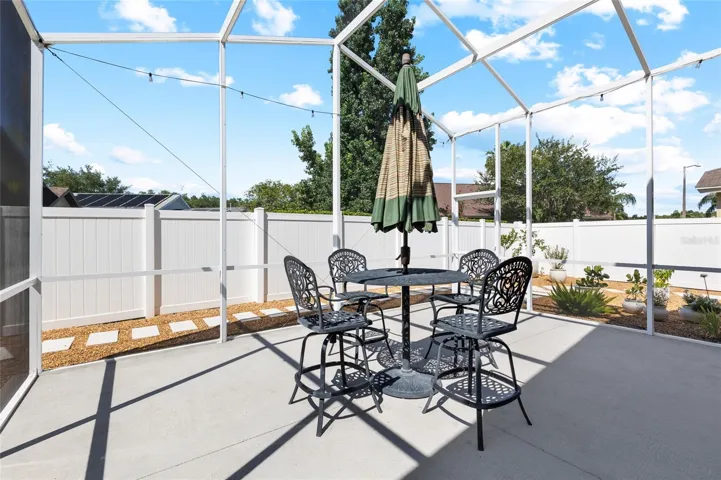 New Screened in Patio