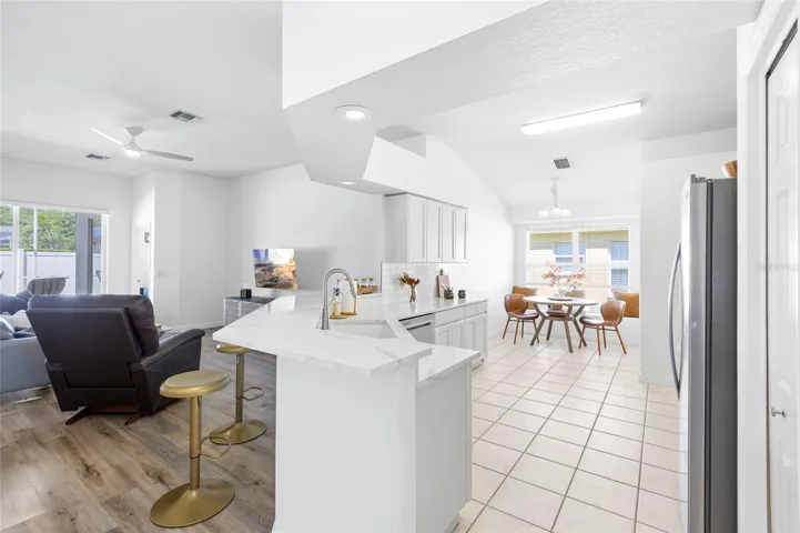 Kitchen &amp; Living Room