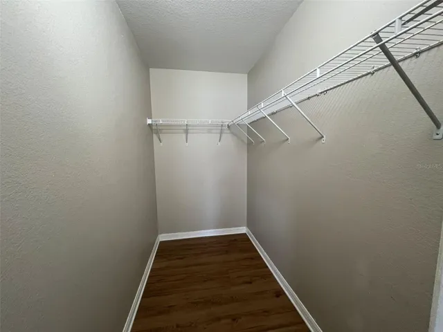 Primary closet