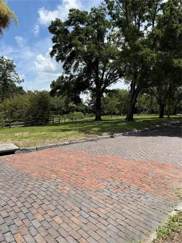 Quiet cobblestone street