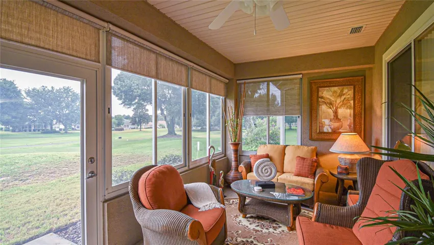 enclosed lanai under heat and air