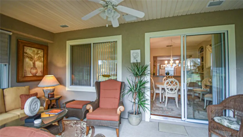 enclosed lanai under heat and air