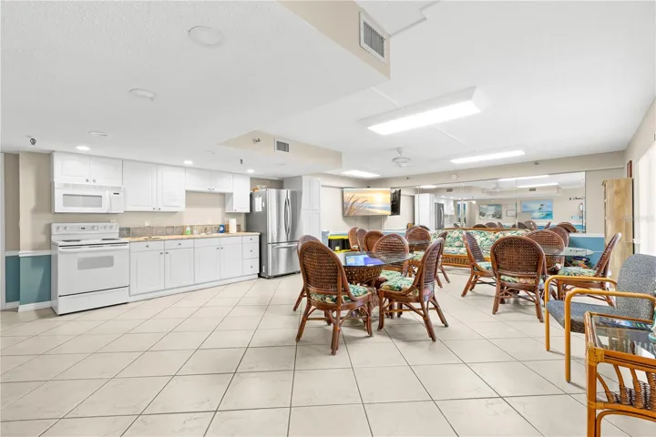 Club Room with full kitchen.