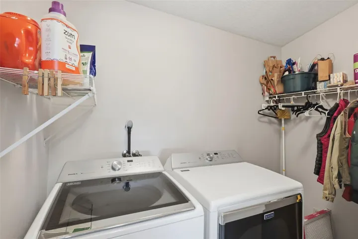 Inside Laundry room