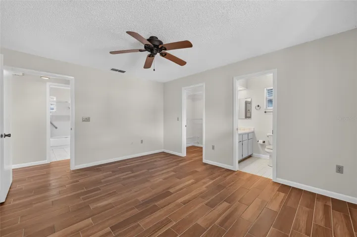 Primary Bedroom with Walk-in Closet