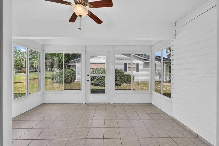 Glass Enclosed Florida Room