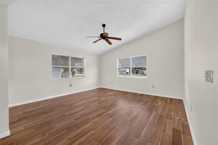 Living Room with Tile Flooring