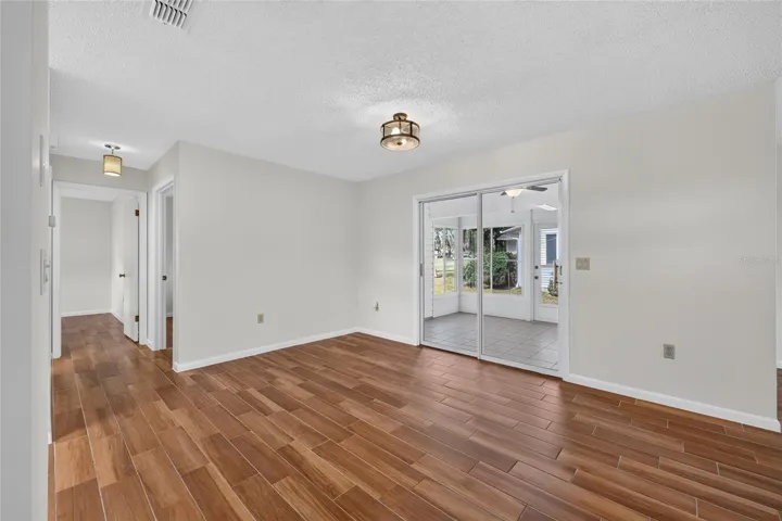 Slider to Florida Room