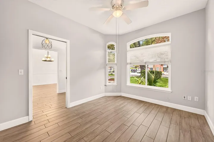 Flex/office at the front of the home.