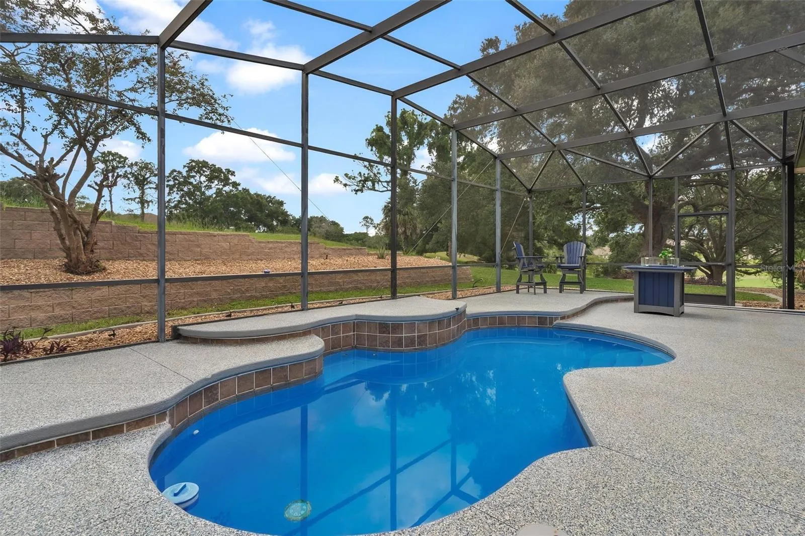 Welcoming Sparkling Pool...