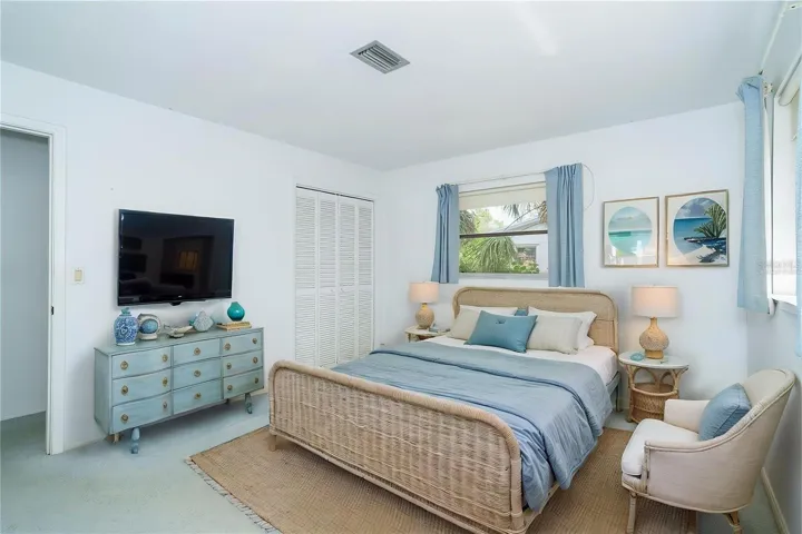 Virtually staged guest bdrm
