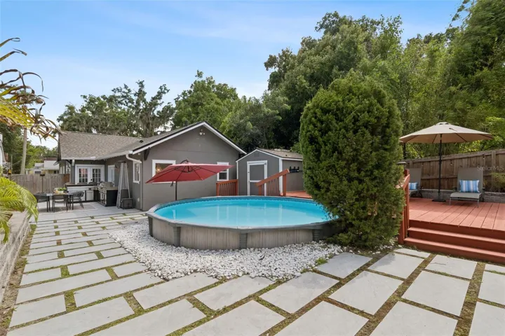 Backyard / Pool