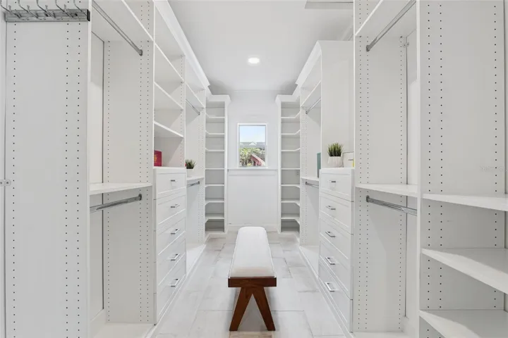 Primary Walk-In Closet