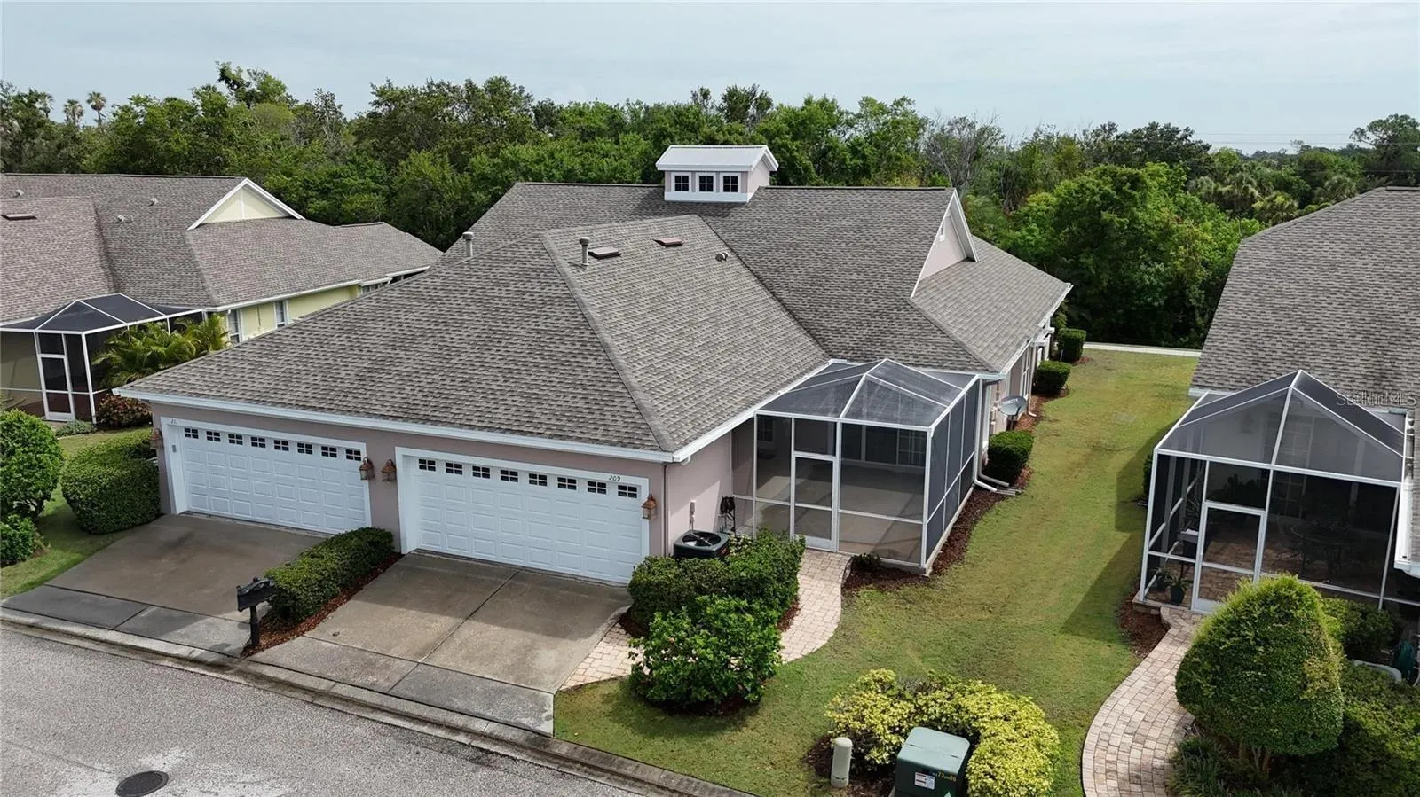 Aerial Rear View
